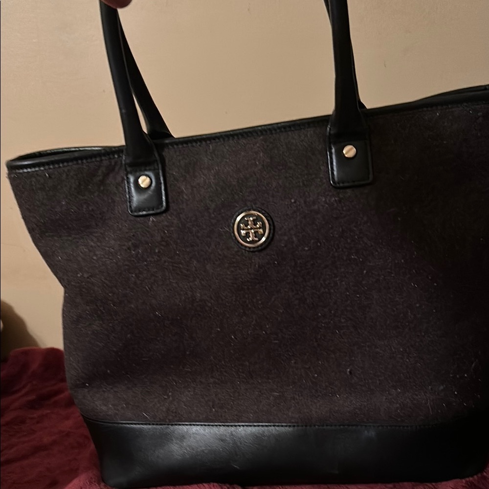 Tory Burch Black Tote Bag